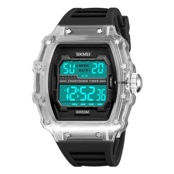 Мужские часы Skmei 2296WTBK White-Black фото 3