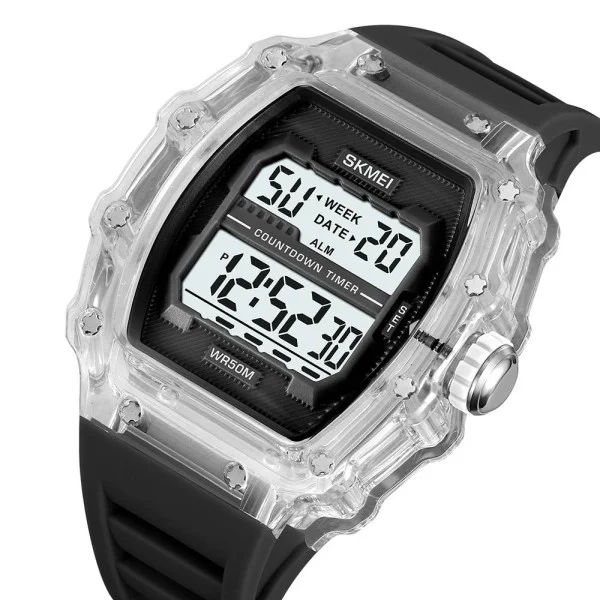 Мужские часы Skmei 2296WTBK White-Black фото 4