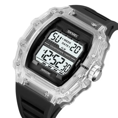 Чоловічий годинник Skmei 2296WTBK White-Black