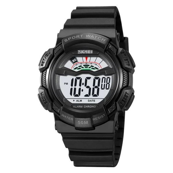 Чоловічий годинник Skmei 2153BKWT Black-White фото 1