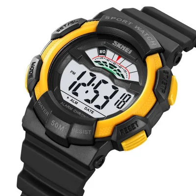 Чоловічий годинник Skmei 2153BKYL Black-Yellow