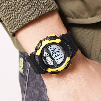 Чоловічий годинник Skmei 2153BKYL Black-Yellow