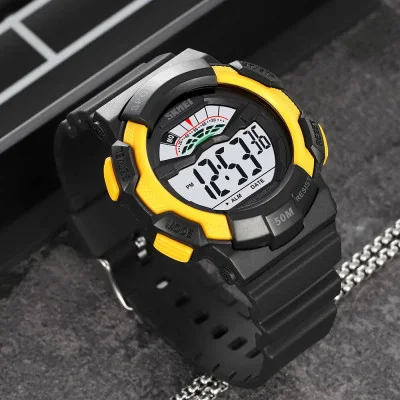 Чоловічий годинник Skmei 2153BKYL Black-Yellow