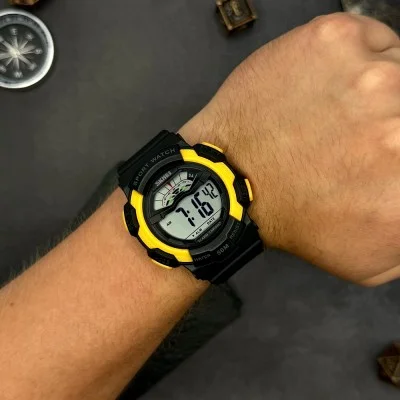 Мужские часы Skmei 2153BKYL Black-Yellow