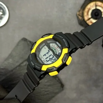 Мужские часы Skmei 2153BKYL Black-Yellow