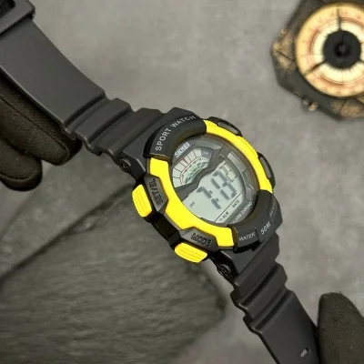 Мужские часы Skmei 2153BKYL Black-Yellow