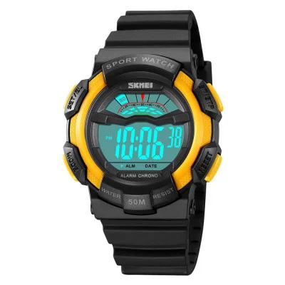 Чоловічий годинник Skmei 2153BKYL Black-Yellow