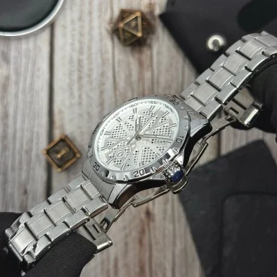 Чоловічий годинник Skmei 9337SISI Silver
