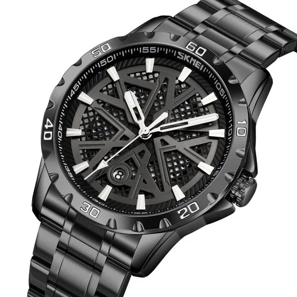 Мужские часы Skmei 9337BKBK Black фото 3