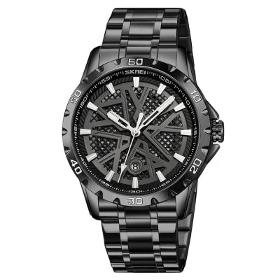 Чоловічий годинник Skmei 9337BKBK Black