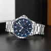 Мужские часы Skmei 9337SIBU Silver-Blue фото 5