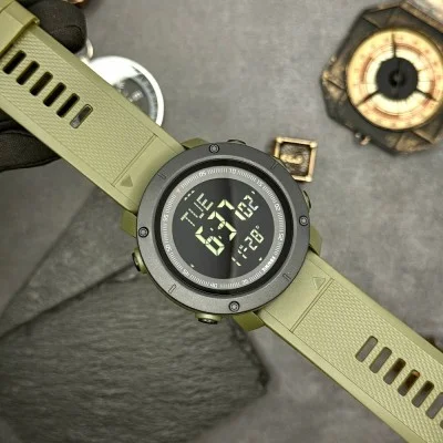 Чоловічий годинник Skmei 2095AG Army Green