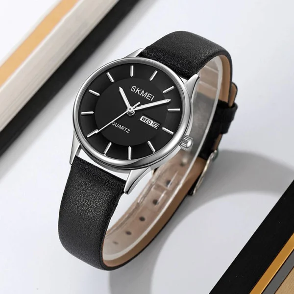 Жіночий годинник Skmei 2251SIBK Silver-Black фото 5