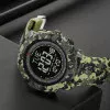 Чоловічий годинник Skmei 2095CMGN Camo Green фото 8