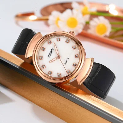 Женские часы Skmei 2165RGWTBK Rose Gold-White-Black