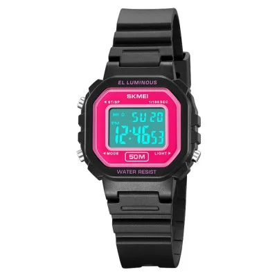 Женские часы Skmei 2326BKRD Black-Rose Red