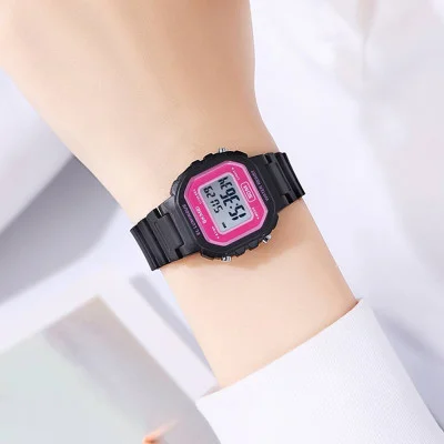 Женские часы Skmei 2326BKRD Black-Rose Red