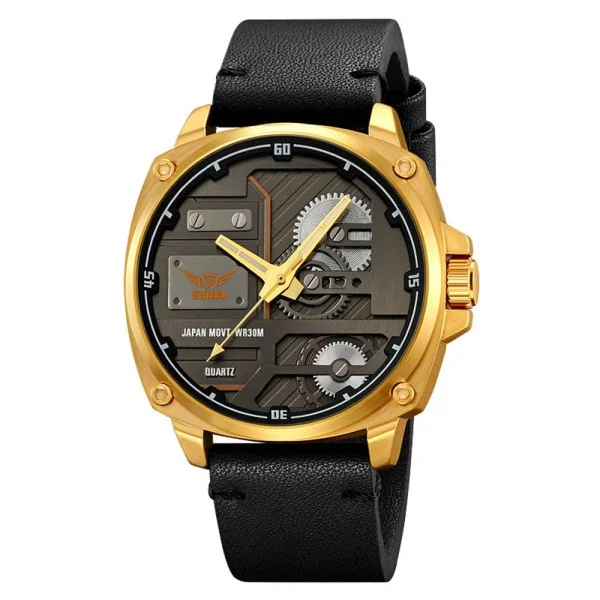 Мужские часы Skmei 2289GDBK Gold-Black фото 1