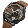 Мужские часы Skmei 2289BKLBN Black-Light Brown фото 3