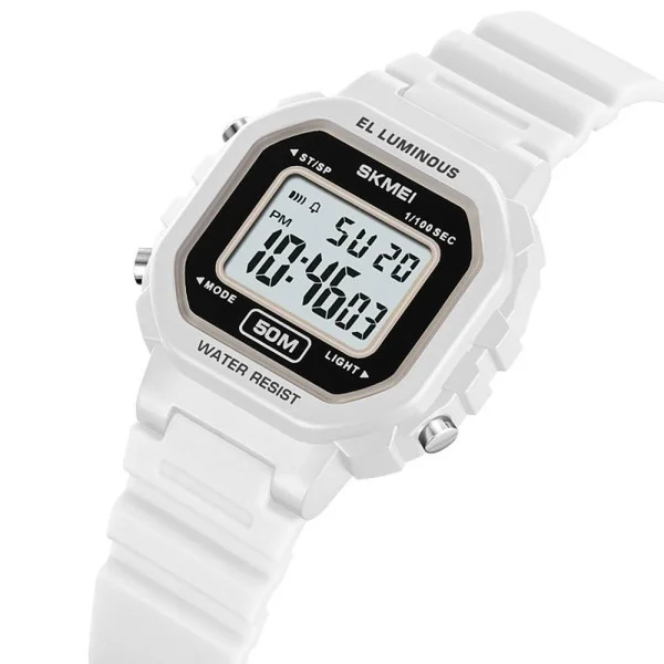 Жіночий годинник Skmei 2326WT White фото 4