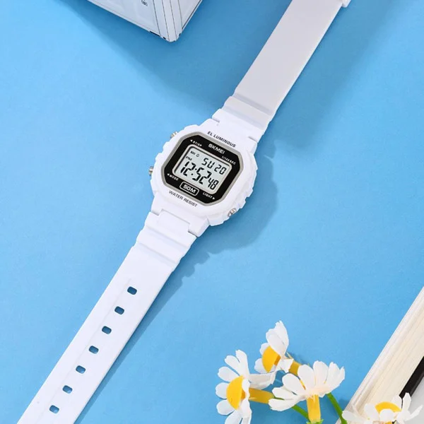 Жіночий годинник Skmei 2326WT White фото 6