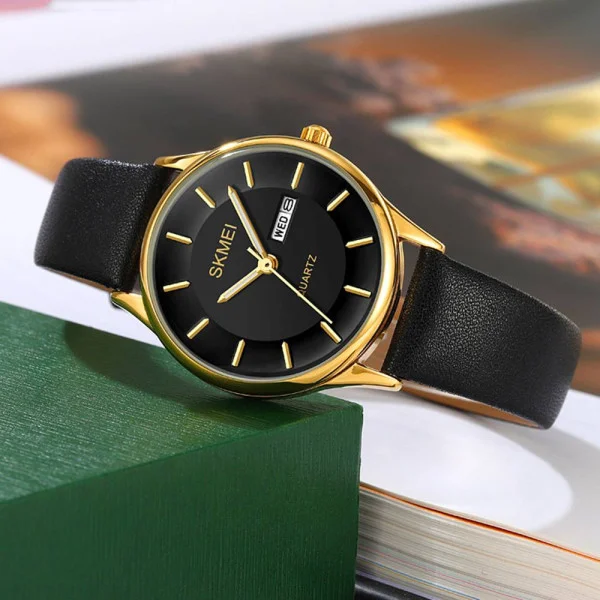 Жіночий годинник Skmei 2251GDBK Gold-Black фото 7