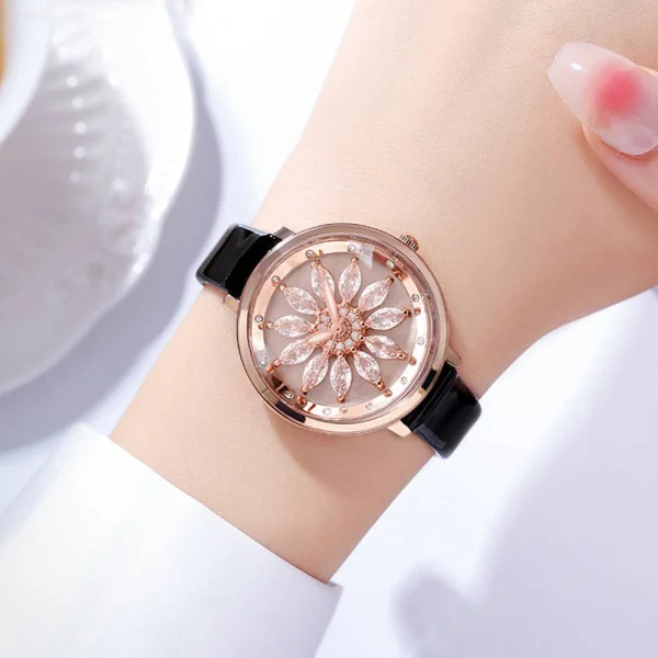 Жіночий годинник Skmei 2268LBK Black фото 4