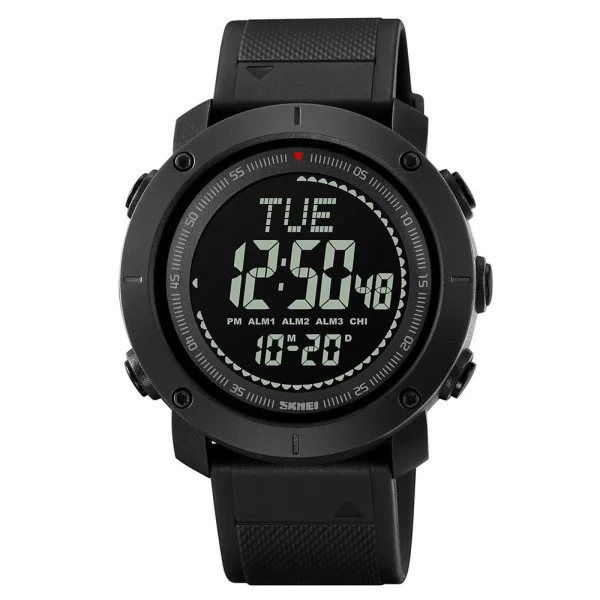 Чоловічий годинник Skmei 2095BK Black фото 1