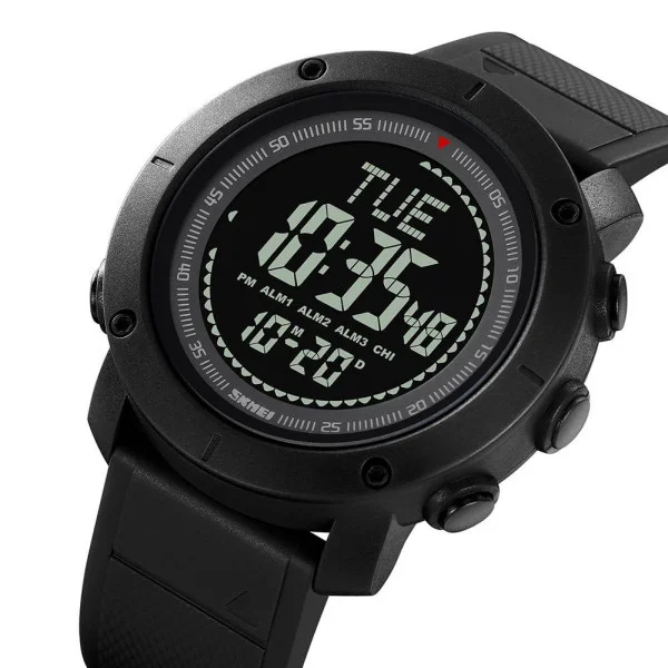 Чоловічий годинник Skmei 2095BK Black фото 4