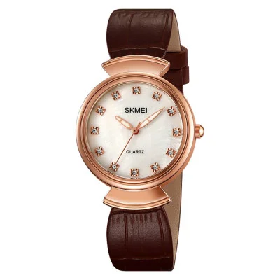 Жіночий годинник Skmei 2165RGWTBN Rose Gold-White-Brown