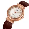 Жіночий годинник Skmei 2165RGWTBN Rose Gold-White-Brown фото 3