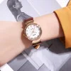 Жіночий годинник Skmei 2165RGWTBN Rose Gold-White-Brown фото 4