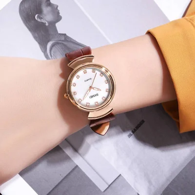 Жіночий годинник Skmei 2165RGWTBN Rose Gold-White-Brown