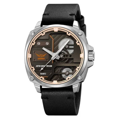 Чоловічий годинник Skmei 2289SIBK Silver-Black