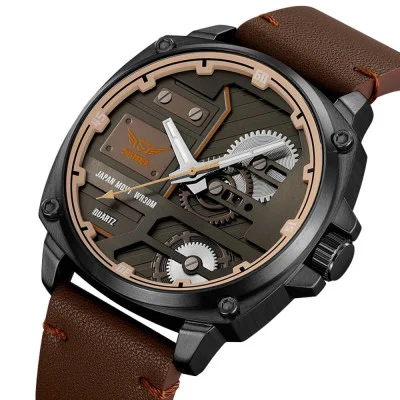Мужские часы Skmei 2289BKBN Black-Brown