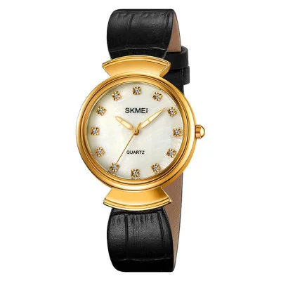 Женские часы Skmei 2165GDWTBK Gold-White-Black