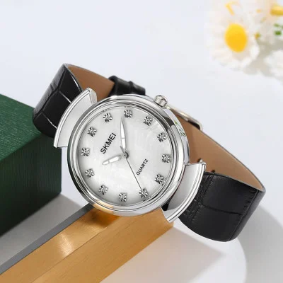 Жіночий годинник Skmei 2165SIWTBK Silver-White-Black