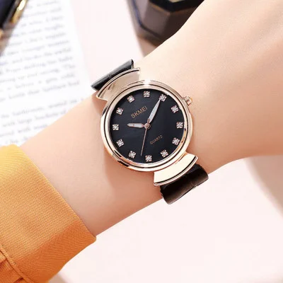 Женские часы Skmei 2165RGBK Rose Gold-Black