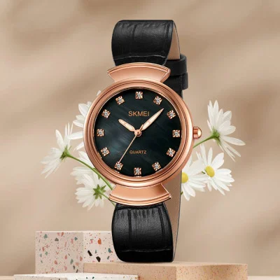 Женские часы Skmei 2165RGBK Rose Gold-Black