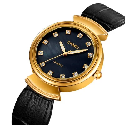 Женские часы Skmei 2165GDBKBK Gold-Black-Black