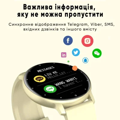 Смарт часы Modfit Business Milk 41 мм.
