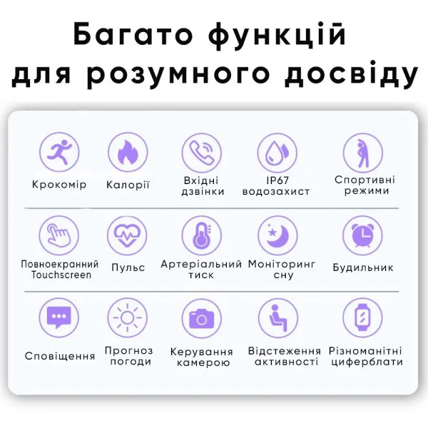 Розумний годинник Modfit Business All Black 41 мм. фото 18