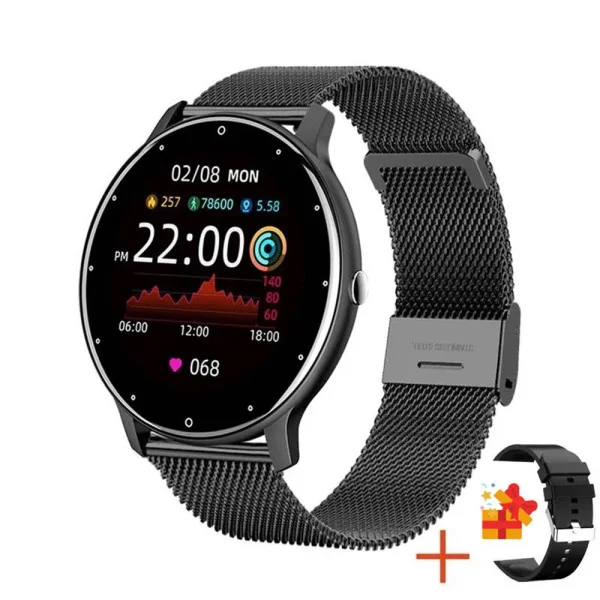 Смарт часы Modfit Business All Black Mesh 41 мм. фото 1