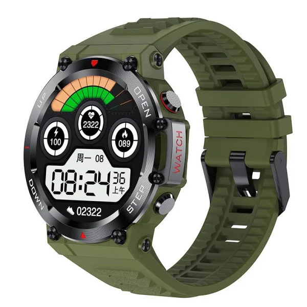 Смарт часы Modfit Titan Army Green 35 мм. фото 1