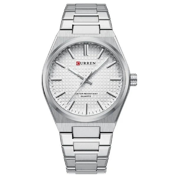 Мужские часы Curren 8439 Silver-White фото 1