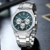 Чоловічий годинник Curren 8440 Silver-Blue фото 5
