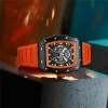 Мужские часы Curren 8438 Black-Orange фото 3