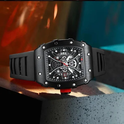 Чоловічий годинник Curren 8438 All Black