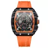 Чоловічий годинник Curren 8442 Black-Orange фото 2