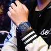 Мужские часы Curren 8442 Gold-Blue фото 4
